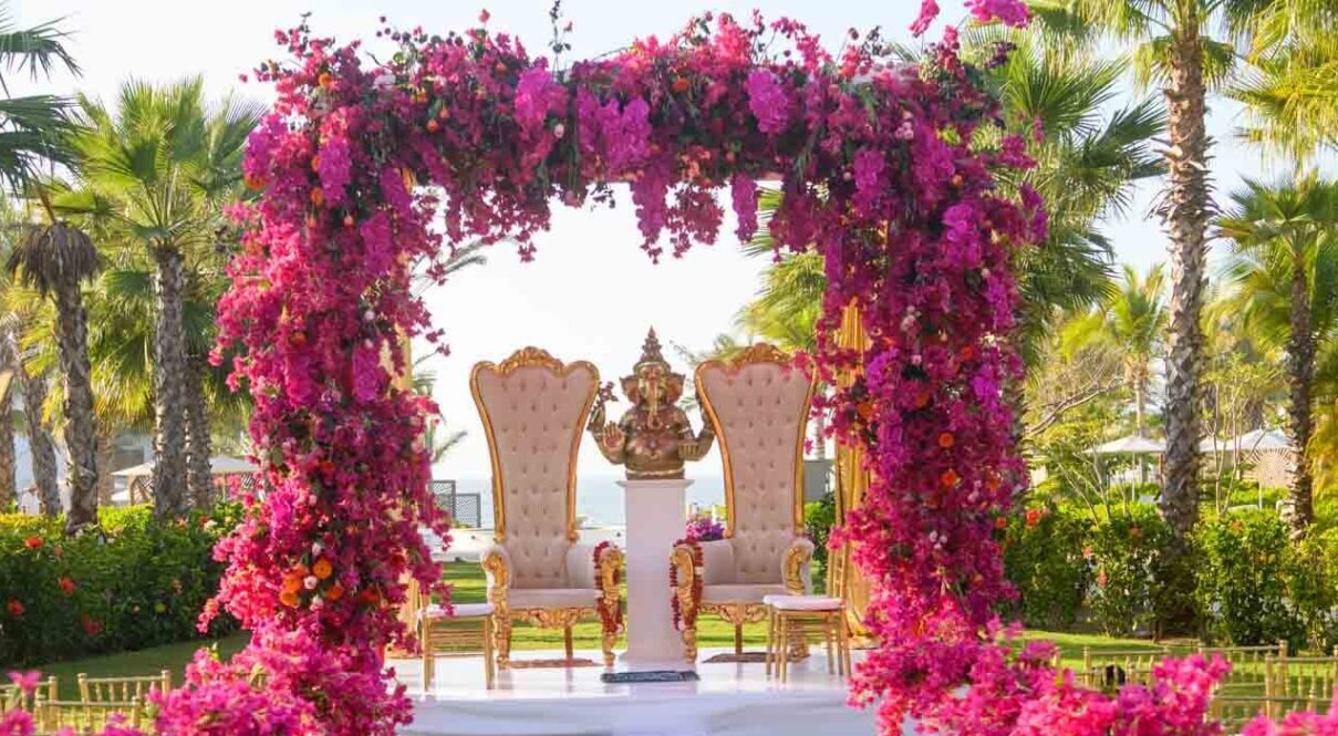 Ceremonia de boda india en Haramara Lawn