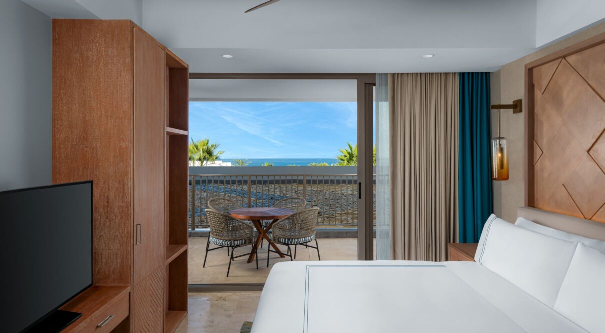 Suite Residence de dos dormitorios con vista parcial al mar y balcón con cocina