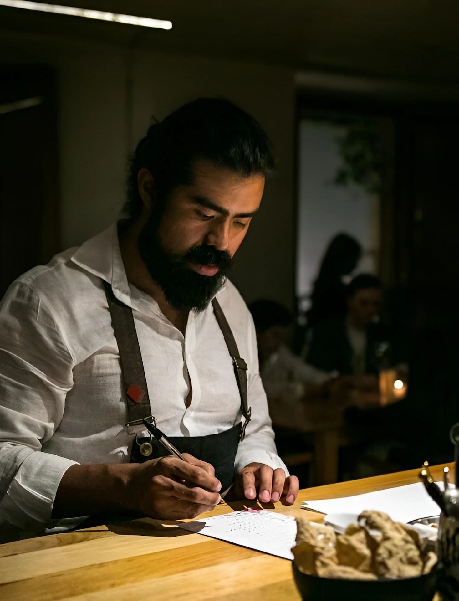 Chef Rodrigo working